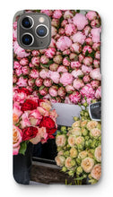 Load image into Gallery viewer, Peonies and Garden Roses at the Marché Phone Case - Paris Phone Case - La Porte Bonheur