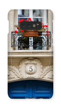 Load image into Gallery viewer, Blue Door No. 5 Phone Case - Paris Phone Case - La Porte Bonheur