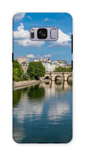 Load image into Gallery viewer, Pont Neuf from Pont des Arts Phone Case - Paris Phone Case - La Porte Bonheur