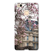 Load image into Gallery viewer, Pink Magnolias and the Louvre Phone Case - Paris Phone Case - La Porte Bonheur