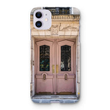Load image into Gallery viewer, Left Bank Pink Doors Phone Case - Paris Phone Case - La Porte Bonheur - Paris Pink Door Phone Case