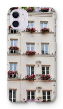 Load image into Gallery viewer, Geraniums on the Left Bank Phone Case - Paris Phone Case -La Porte Bonheur
