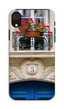Load image into Gallery viewer, Blue Door No. 5 Phone Case - Paris Phone Case - La Porte Bonheur