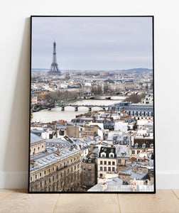 Paris Skyline - Paris Print - La Porte Bonheur