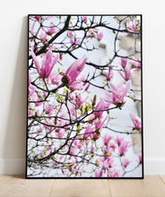 Load image into Gallery viewer, Pink Magnolias - Paris Print - La Porte Bonheur