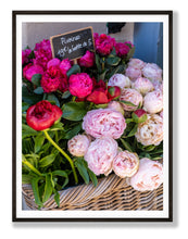 Load image into Gallery viewer, Pink Peonies in Paris - Paris Photography - La Porte Bonheur