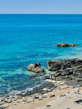 Load image into Gallery viewer, Summer on the Rocks in Granville - Normandy Print - La Porte Bonheur