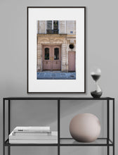 Load image into Gallery viewer, Left Bank Pink Doors - Paris Photography - La Porte Bonheur - paris pink door