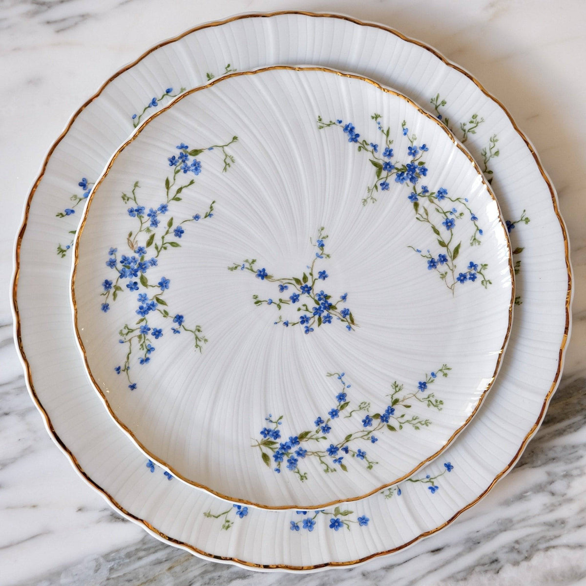 Blue and White Bernardaud