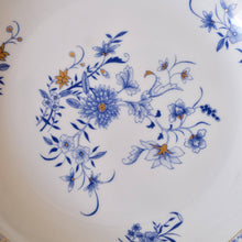 Load image into Gallery viewer, Bernardaud "Pekin" Blue and White Round Serving Bowl - La Porte Bonheur
