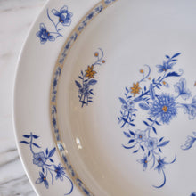 Load image into Gallery viewer, Bernardaud "Pekin" Blue and White Round Serving Bowl - La Porte Bonheur