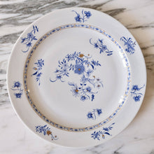Load image into Gallery viewer, Bernardaud "Pekin" Blue and White Round Serving Platter - La Porte Bonheur