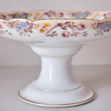 Load image into Gallery viewer, Ch. Pillivuyt et Cie Floral Cake Stand - La Porte Bonheur
