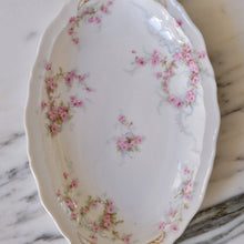 Load image into Gallery viewer, Haviland Pink Floral Serving Dish - La Porte Bonheur
