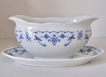 Load image into Gallery viewer, Kalk Eisenberg Blue and White Saucier - La Porte Bonheur
