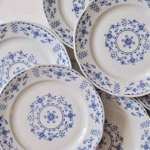 Kalk Eisenberg Blue and White Starter or Dessert Plates - La Porte Bonheur