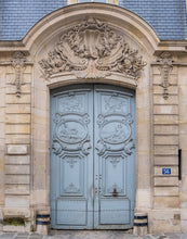 Load image into Gallery viewer, Left Bank Blue Door - Paris Photography - La Porte Bonheur
