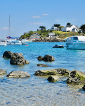 Load image into Gallery viewer, Les Îles Chausey Boats - Normandy Print - La Porte Bonheur