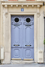 Load image into Gallery viewer, Periwinkle Blue Door - Paris Print - La Porte Bonheur