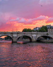Load image into Gallery viewer, Pont Neuf Paris Sunset - Paris Photography - La Porte Bonheur