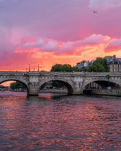 Load image into Gallery viewer, Pont Neuf Paris Sunset - Paris Photography - La Porte Bonheur
