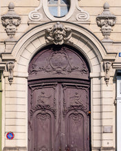 Load image into Gallery viewer, Purple Door on the Left Bank - Paris Photography - La Porte Bonheur