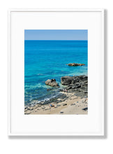 Load image into Gallery viewer, Summer on the Rocks in Granville - Normandy Print - La Porte Bonheur