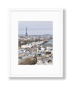 Paris Skyline - Paris Print - La Porte Bonheur