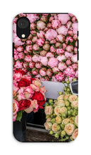 Load image into Gallery viewer, Peonies and Garden Roses at the Marché Phone Case - Paris Phone Case - La Porte Bonheur
