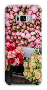 Peonies and Garden Roses at the Marché Phone Case - Paris Phone Case - La Porte Bonheur