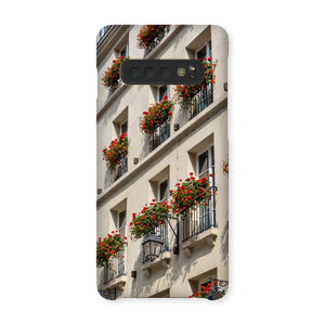 Rue Dauphine Geraniums Phone Case - Paris Phone Case - La Porte Bonheur