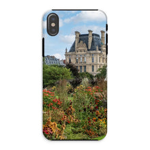 Load image into Gallery viewer, Late Summer Flowers in the Tuileries Phone Case - Paris Phone Case - La Porte Bonheur
