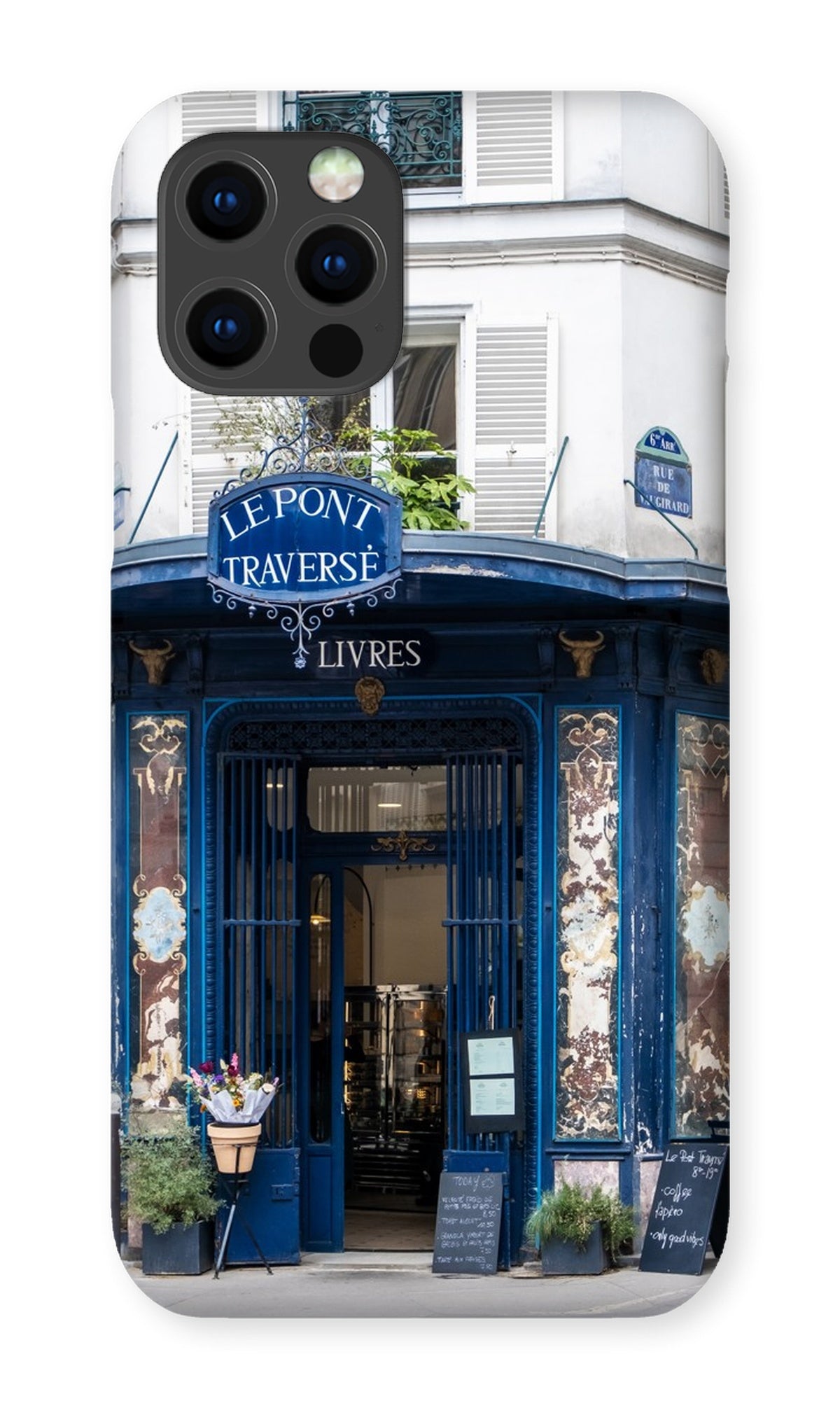 Le Pont Traversé Phone Case - Paris Phone Case Le Pont Traversé Phone Case - Paris Phone Case