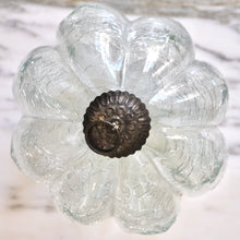 Load image into Gallery viewer, Clear Glass Ornament with Stars - La Porte Bonheur

