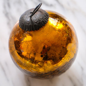 Gold Ball Mercury Glass Ornament - La Porte Bonheur