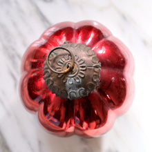 Load image into Gallery viewer, Red Orange Mercury Glass Ornament - La Porte Bonheur

