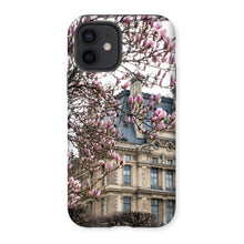 Load image into Gallery viewer, Pink Magnolias and the Louvre Phone Case - Paris Phone Case - La Porte Bonheur
