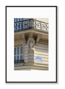 Rue de Rennes Detail - Paris Print - La Porte Bonheur