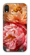 Load image into Gallery viewer, Coral Peonies Phone Case - Peony Phone Case - La Porte Bonheur
