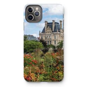 Late Summer Flowers in the Tuileries Phone Case - Paris Phone Case - La Porte Bonheur