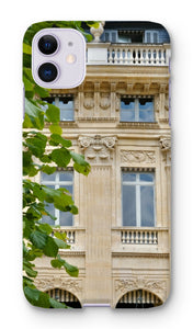 Jardin du Palais Royal in the Summer Phone Case - Paris Phone Case - La Porte Bonheur