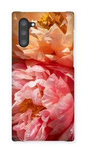 Coral Peonies Phone Case - Peony Phone Case - La Porte Bonheur