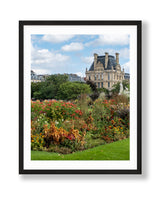 Load image into Gallery viewer, Late Summer Flowers in the Tuileries - Paris Photography - La Porte Bonheur
