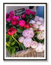 Load image into Gallery viewer, Pink Peonies in Paris - Paris Photography - La Porte Bonheur
