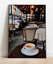 Load image into Gallery viewer, Un Café at Le Central - Paris Print - La Porte Bonheur
