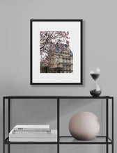 Load image into Gallery viewer, Pink Magnolias and the Louvre - Paris Print - La Porte Bonheur
