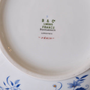 Bernardaud "Pekin" Blue and White Large Bowl - La Porte Bonheur