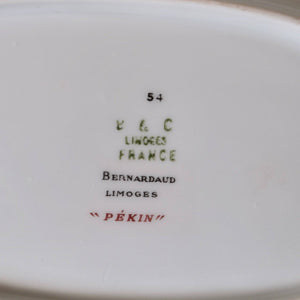 Bernardaud "Pekin" Blue and White Small Serving Platter - La Porte Bonheur