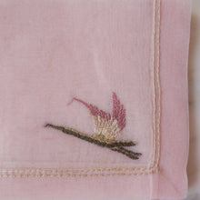 Load image into Gallery viewer, Pink Embroidered Bird Organza Napkins &amp; Tablecloth - La Porte Bonheur
