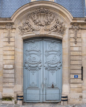 Load image into Gallery viewer, Left Bank Blue Door - Paris Photography - La Porte Bonheur
